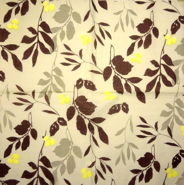 034 Pflanzen - 3 lagig - Home Fashion